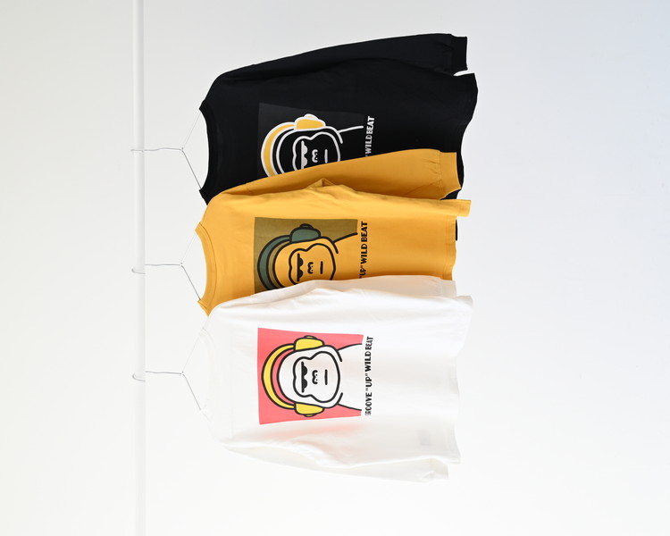 TUNES GORILLA ロングTシャツ