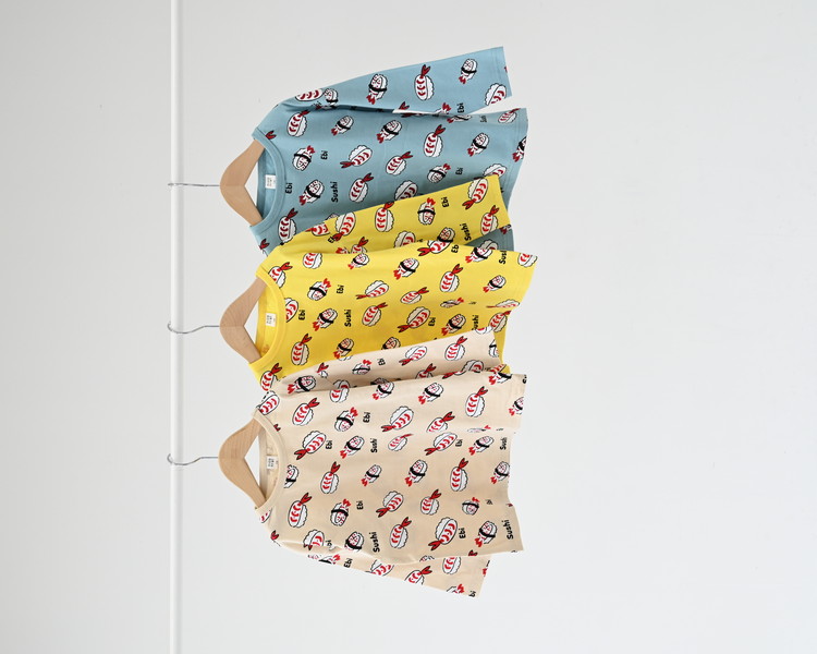 えび寿司 ロングTシャツ