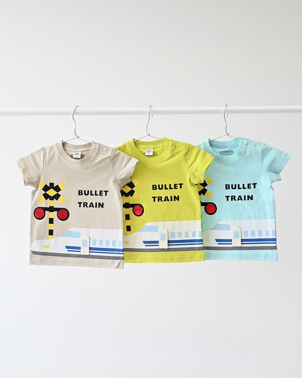 スパンコール新幹線 Tシャツ