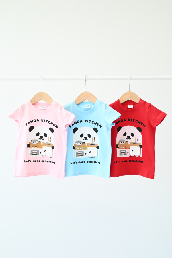 パンダキッチン Tシャツ