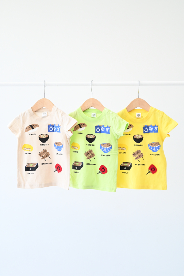 うなぎづくし Tシャツ