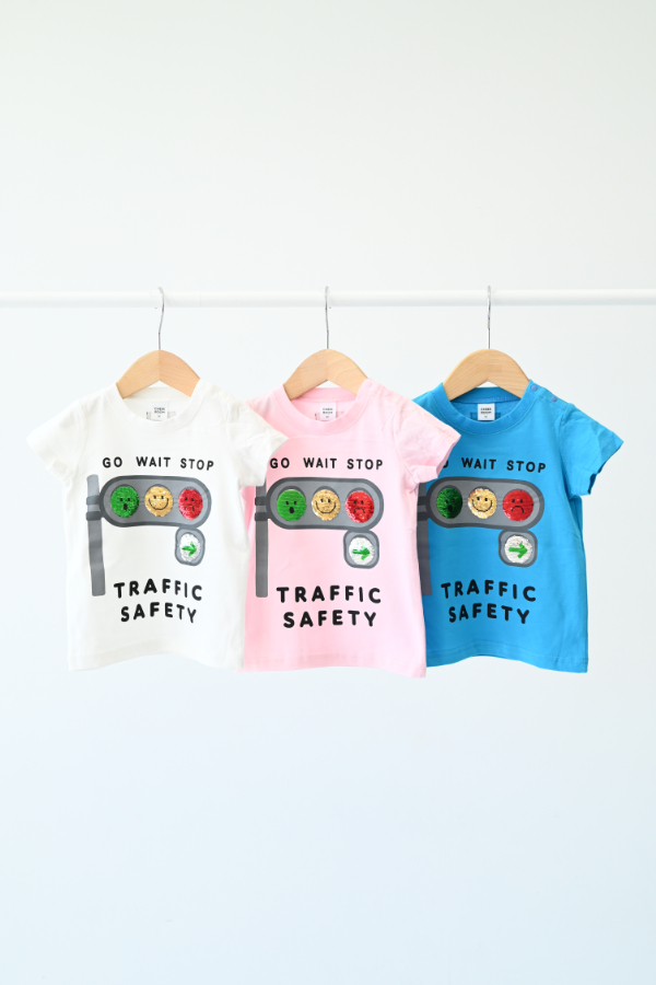 信号スパンコール Tシャツ