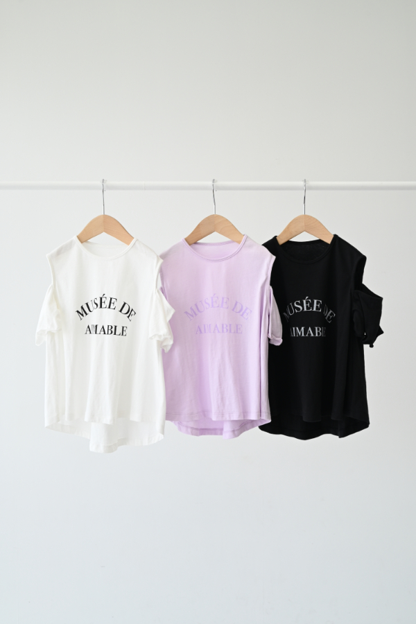 オフショルダー Tシャツ