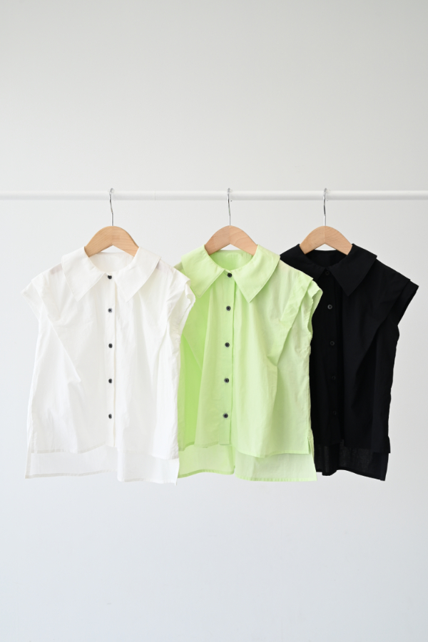 タック ブラウス